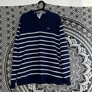 Used vineyard vine half zip up